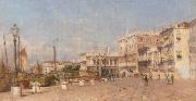 Eugenio Gignous Venice oil